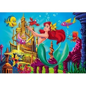 Clementoni - De kleine zeemeermin: De prinses van de zee, puzzel met 250 delen