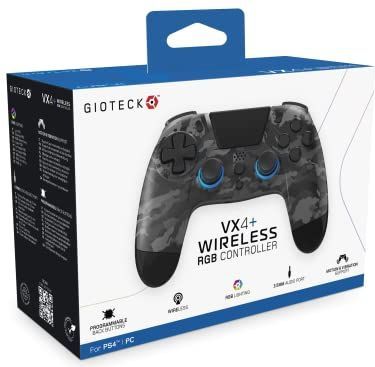 Gioteck VX4+ Draadloze RGB Premium Controller - PS4