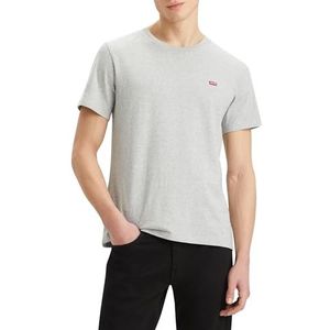 Levi's heren T-Shirt Ss Original Housemark Tee, Mid Tone Grey Heather Jersey, XS