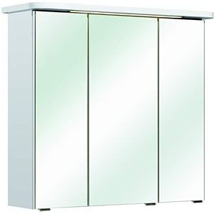 Pelipal 359 Piolo spiegelkast Agira I, houtdecor, wit hoogglans, 20,0 x 75,0 x 72,0 cm