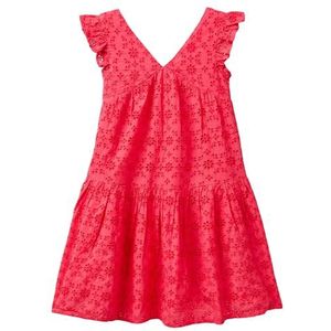 United Colors of Benetton Jurk voor meisjes en meisjes, Rood, 160 cm
