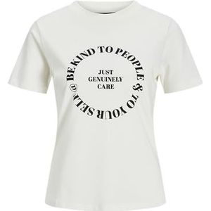 Jack & Jones JXJULIE REG SS Tee JRS, Vanilla Ice, M
