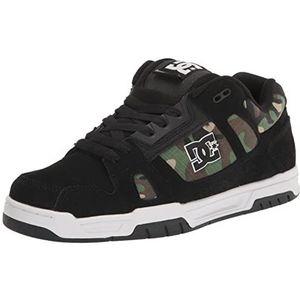 DC Stag Skate-schoenen voor heren, Zwart camouflage, 47 EU