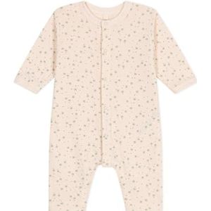 Petit Bateau Lang trainingspak, uniseks, ecru/meerkleurig, 0 Maanden