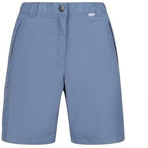 Regatta Chaska II sneldrogende actieve lichtgewicht wandelshorts voor dames, Coronet Blauw, 42