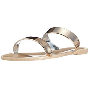 Buffalo XJ-05 PU damessandalen, Beige Nude 03, 37 EU