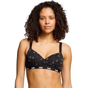 PUMA - Korte Top - Zwart - Dames