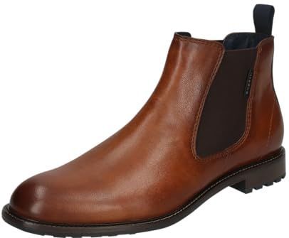 bugatti - 311-A0A32 - Herenlaarzen - Cognac - Koude Voering