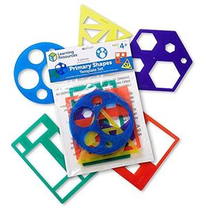 Learning Resources Primair Vormen Sjabloon 5-Stuks Set