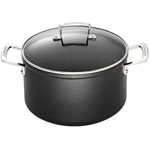 Le Creuset 51102280010502 TNS braadpan 28 x 14,9 cm met glazen deksel, aluminium