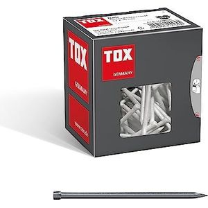 TOX Nails 063100209 Nails 3,1 x 70 mm met doorsteekkop voor bijna onzichtbare bevestigingen in hout, universele toepassingsmogelijkheid binnen en buiten, blank staal, 400 g in doos