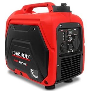 Mecafer - Generator MF1200 - Generator - Zwart - Benzine - 1080 W