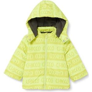 Chicco Afneembare capuchon, gevoerde jas, geel, normale kinderen