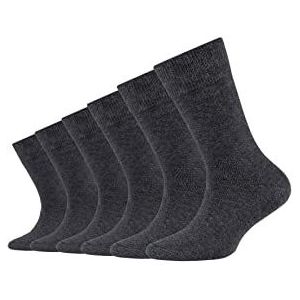 Camano unisex sokken kinderen, antraciet melange, 23 EU