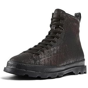 Camper Heren Brutus enkellaars, Dark Brown Leather, 45 EU, Dark Brown Leather, 45 EU