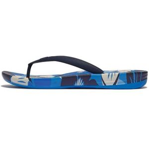 Fitflop Ergonomische slippers van Iq Flowerz voor dames, Blauw, 40 EU