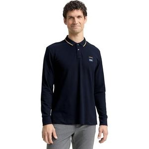 TOM TAILOR Poloshirt voor heren, 10668 - Sky Captain Blue, XL