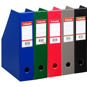 Esselte-Leitz - Karton en PVC A4 tijdschriftenrek in verschillende kleuren