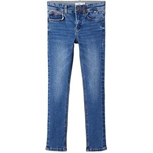 NKMTHEO Jeansbroek, slim fit, voor jongens, taillewijdte slim, blauw (medium blue denim), 146 cm