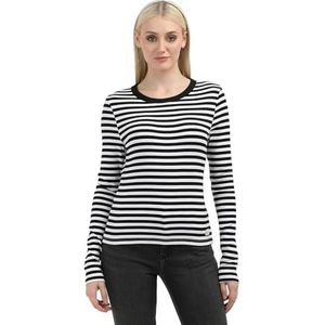 Calvin Klein Jeans Overige tops voor dames, Zwart (Ck Zwart/Heldere Witte Streep), XXS