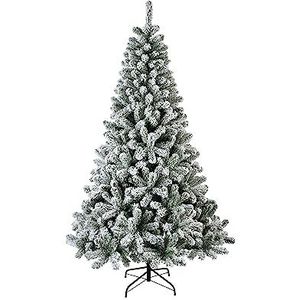 Lumineo kerstboom, groen/wit, diameter 146,00-240,00 cm