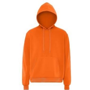 kilata Sweatshirt met capuchon voor heren, oranje, L