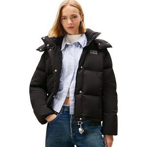 Tommy Jeans - Alaska - Gewatteerde Jas - Zwart - Warm Gevoerd