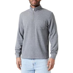 s.Oliver Sales GmbH & Co. KG/s.Oliver Heren sweatshirt met opstaande kraag sweatshirt met opstaande kraag, grijs, XXL