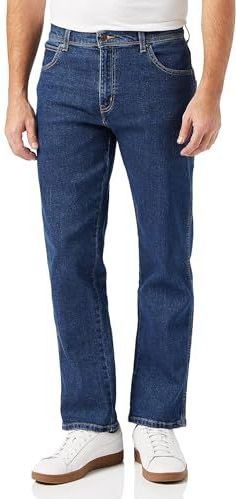 Wrangler - Jeans - Darkstone - Katoen - Regular Fit