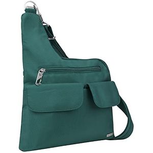 Travelon Anti-diefstal Cross-Body Bag, Twee Pocket, Sparren, One Size
