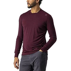 Castelli Merino LS Tee T-shirt voor heren, Barbaresco Red, S