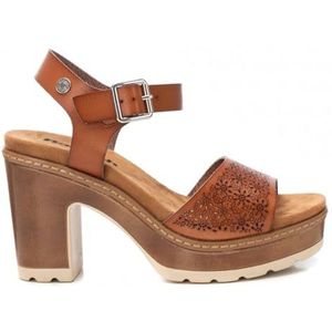 Refresh - Sandalen - Bruin - Synthetisch - Casual - Veganistisch Gecertificeerd