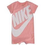 Bodystocking - Bleached Coral - Kinderen - Ronde Hals - Korte Mouwen