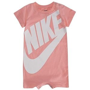 Bodystocking - Bleached Coral - Kinderen - Ronde Hals - Korte Mouwen