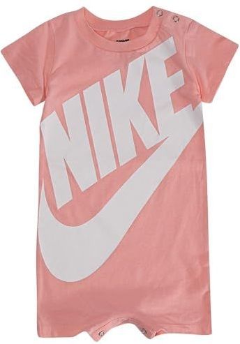 Bodystocking - Bleached Coral - Kinderen - Ronde Hals - Korte Mouwen