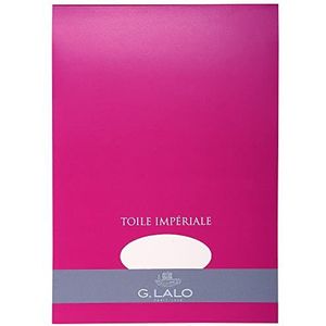 G.Lalo 13500L schrijfblok Toile impériale (DIN A4, 210 x 297 mm, 50 vellen, 100 g) wit