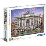 Puzzle High Quality Collection Trevi Fountain 500