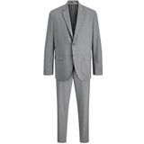 JACK & JONES Jprtheo Suit Noos jurk, lichtgrijs gemêleerd/pasvorm: regular fit, 50 heren, lichtgrijs gemêleerd/pasvorm: regular fit, 42 NL