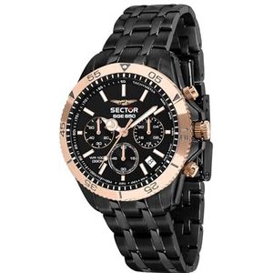 Wristwatch Analoog Mid-34302, Zwart, 42mm, armband