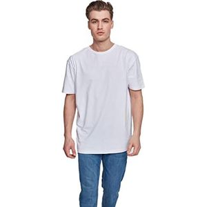 Urban Classics Oversized T-shirt voor heren, verkrijgbaar in vele verschillende kleuren, maten XS tot 5XL, wit, M grote maten extra tall