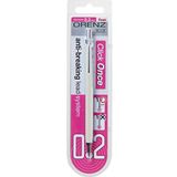 Pentel XPP502-WX ORENZ vulpotlood met innovatieve vulling op blisterkaart, wit, 0,2 mm