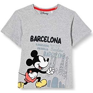 CERDÁ LIFE'S LITTLE MOMENTS Jongens Camiseta Manga Corta Mickey T-shirt, grijs (Gris C13), 5 Jaar