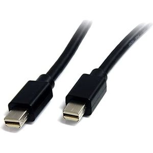 StarTech.com 1m Mini DisplayPort Kabel - 4K x 2K Ultra HD Video - Mini DisplayPort 1.2 Kabel - Mini DP naar Mini DP Monitor Kabel - mDP Kabel - M/M (MDISP1M)