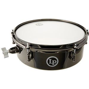 LP Latin Percussion Timbales Drum Set 12 inch x 4 inch zwart