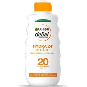 Garnier - Delial - Zonnebrandcrème - Hydraterende Beschermende Melk - SPF 20 - 200 ml