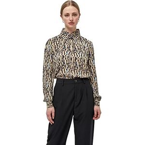 Minus Damen Lumia Shirt, 9351 Frame print, 36