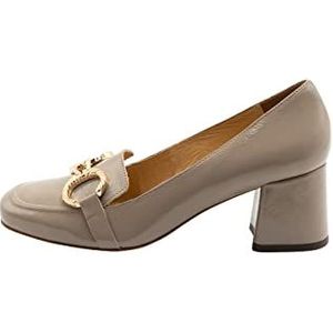 IMANE Leren damespumps, beige, 37 EU, beige, 37 EU