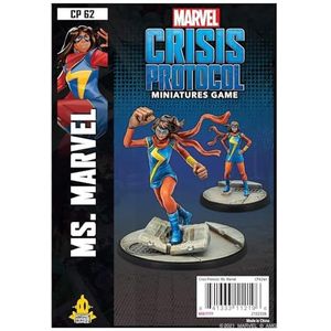 Atomic Mass Games, Ms. Marvel: Marvel Crisis Protocol, Miniatures Game, Ages 14+, 2 Players, 45 Minutes Playing Time, Various, FFGCP62