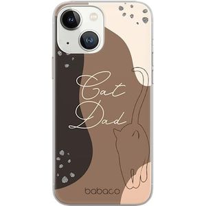 ERT GROUP mobiel telefoonhoesje voor Iphone 13 origineel en officieel erkend Babaco patroon Cats 010 optimaal aangepast aan de vorm van de mobiele telefoon, hoesje is gemaakt van TPU