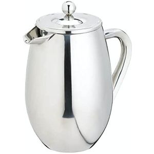 'La Cafetiere 8 Cup Double Wall Cafetiere Roestvrij staal